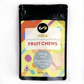 250mg Full Spectrum Fruit Chews - Mix Flavor Pack