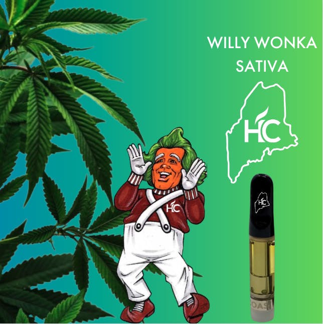 High Coast 1G THC Cartridge - Willy Wonka (Sativa)
