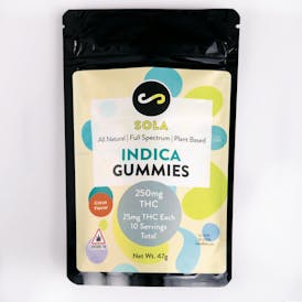 250mg Indica Gummies - Citrus Flavor Pack