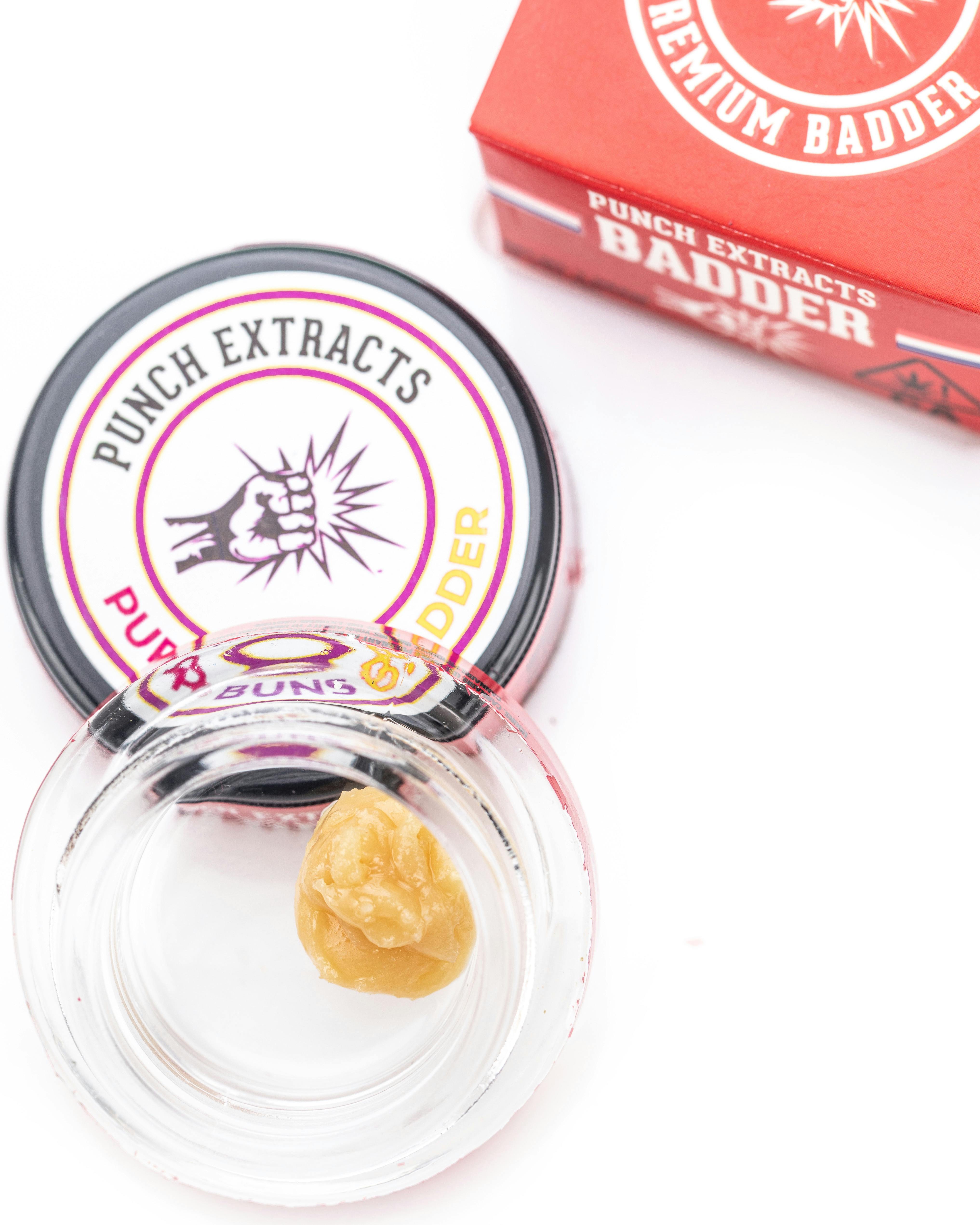 Punch BHO Badder Purp Buns (1g) Punch Edibles & Extracts