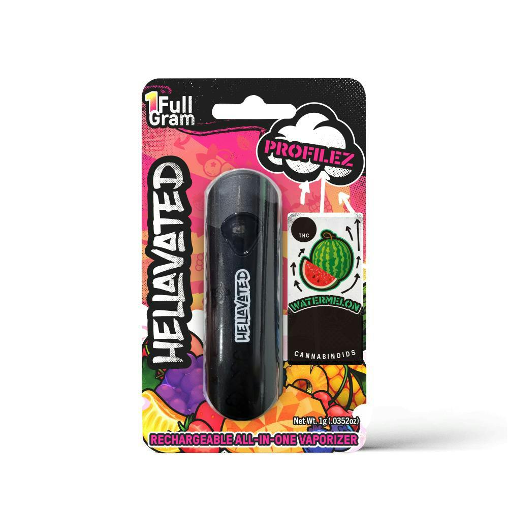 Watermelon Profilez All In One 1g by Hellavated