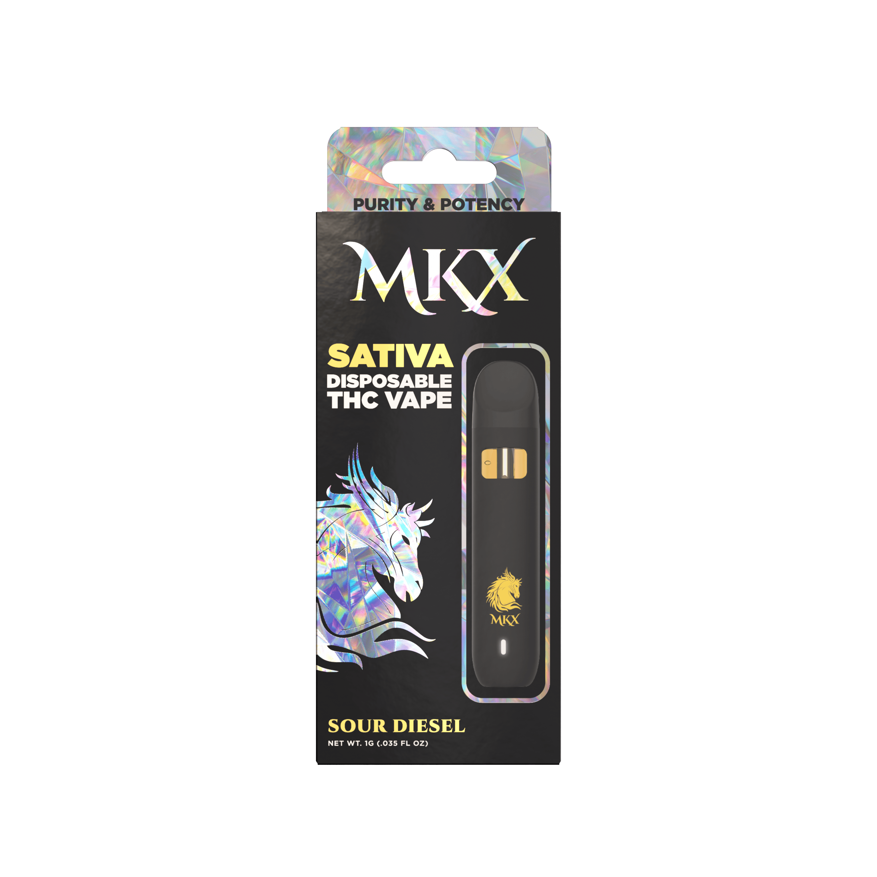 THC Disposable Vape- Sour Diesel