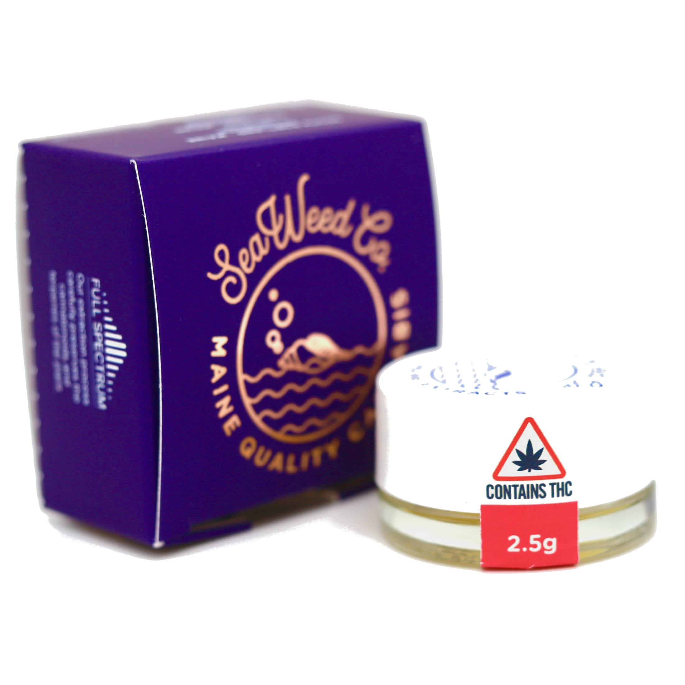 SeaWeed Co. SWC Baller Jar Ice Cream Candy Live Badder 2.5g Weedmaps