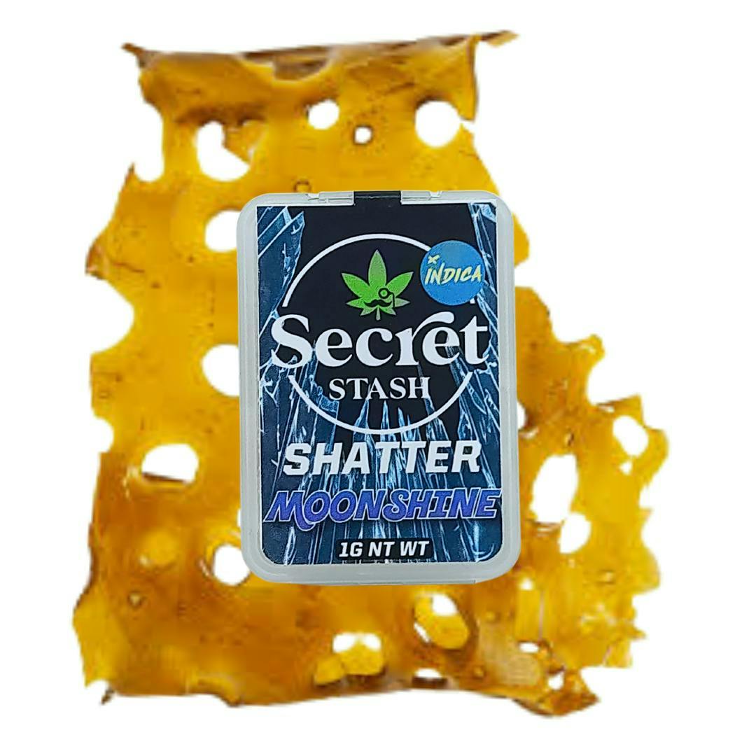 Secret Stash | Shatter | Moonshine | Indica | 1g - Secret Stash