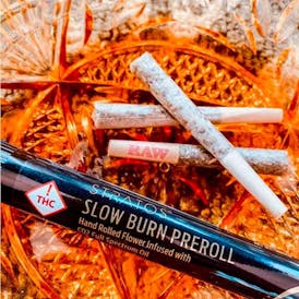 Slow Burn Infused Preroll - Apple Mintz (Hybrid)