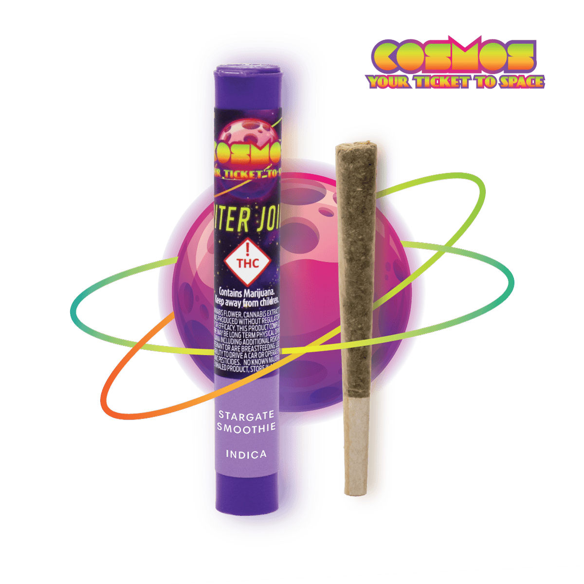Jupiter Joint Infused Indica 1g Pre-roll Stargate Smoothie
