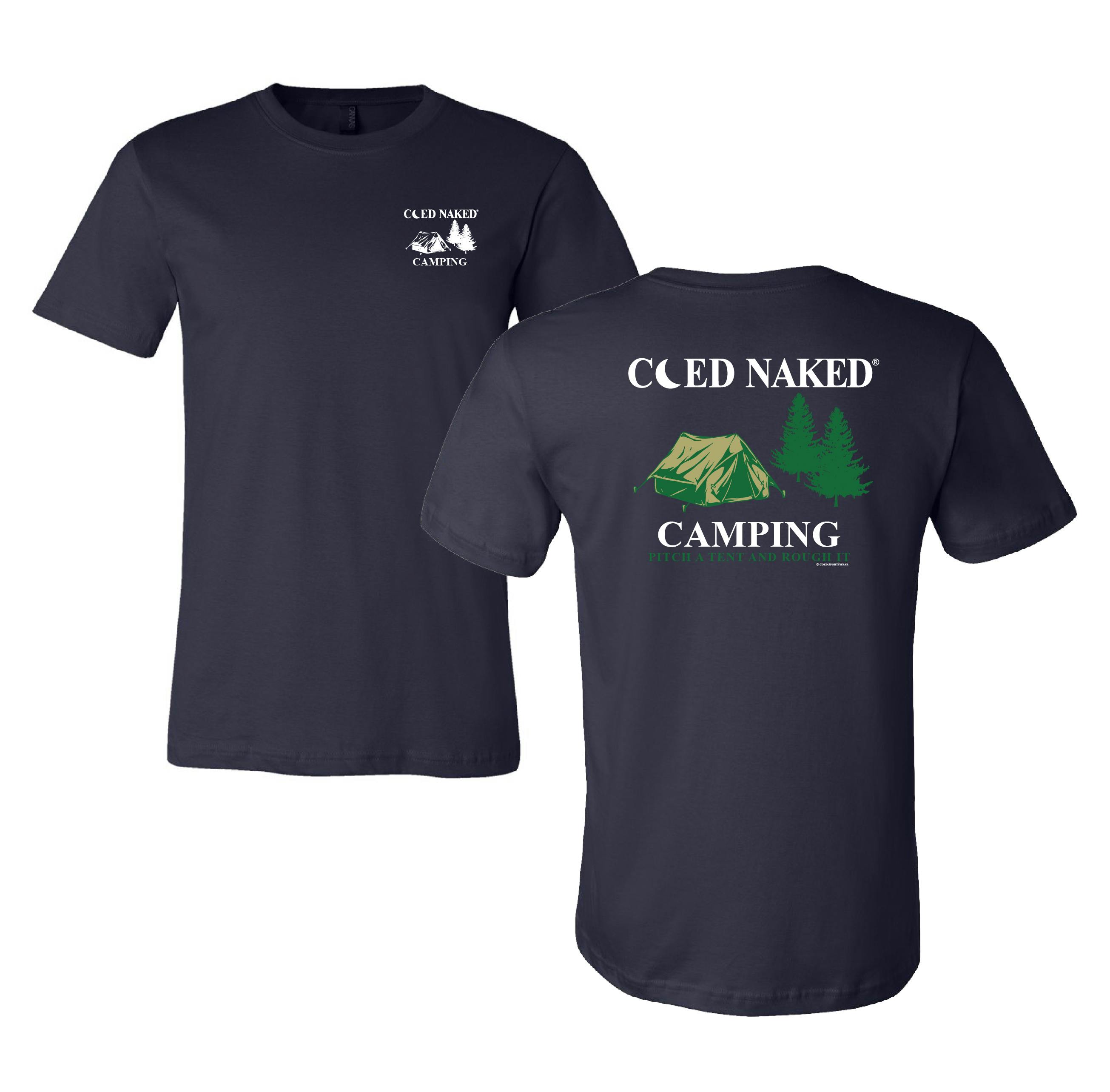 Coed Naked CAMPING T-Shirt - Camp Cannabis