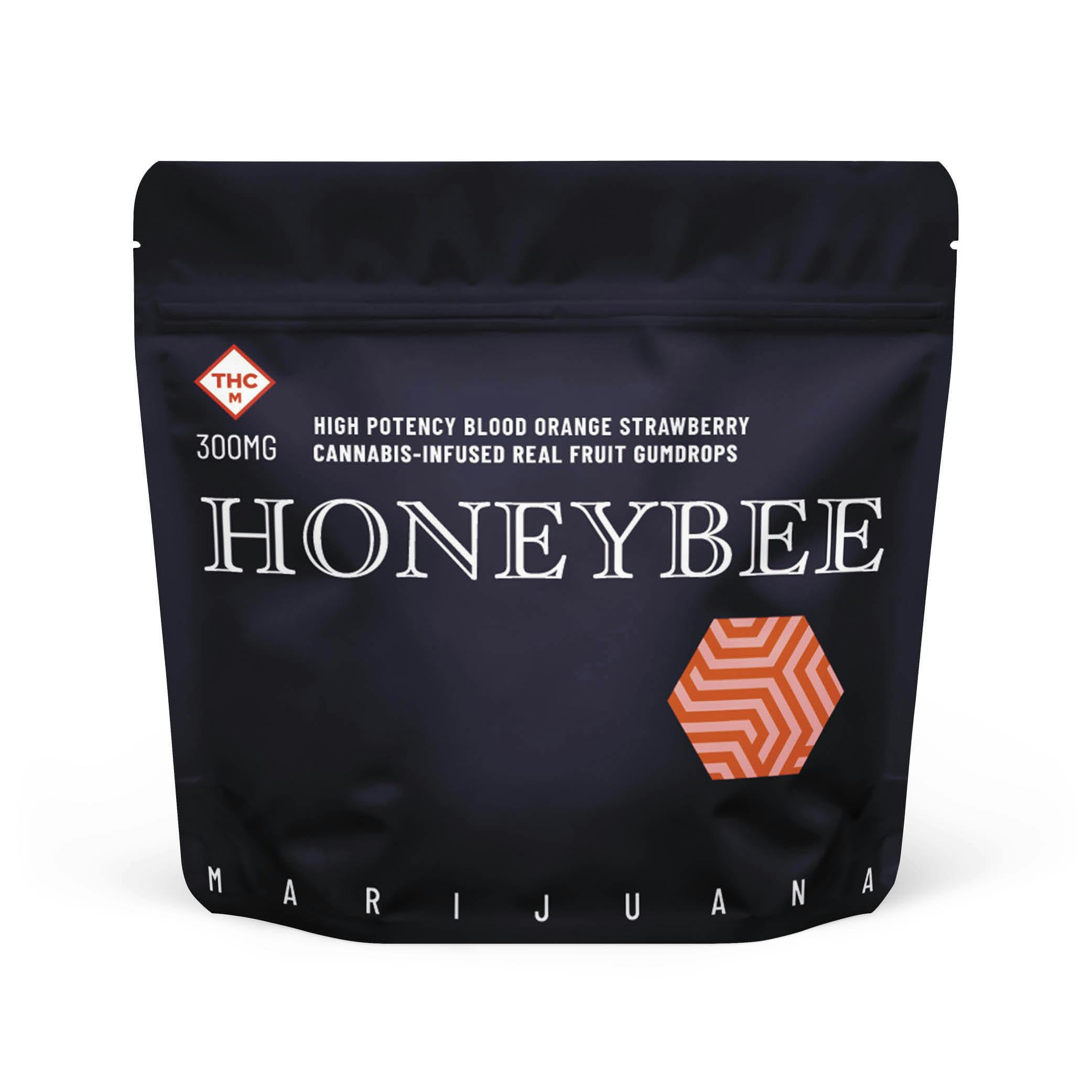High Potency Blood Orange Strawberry Gumdrops by Honeybee