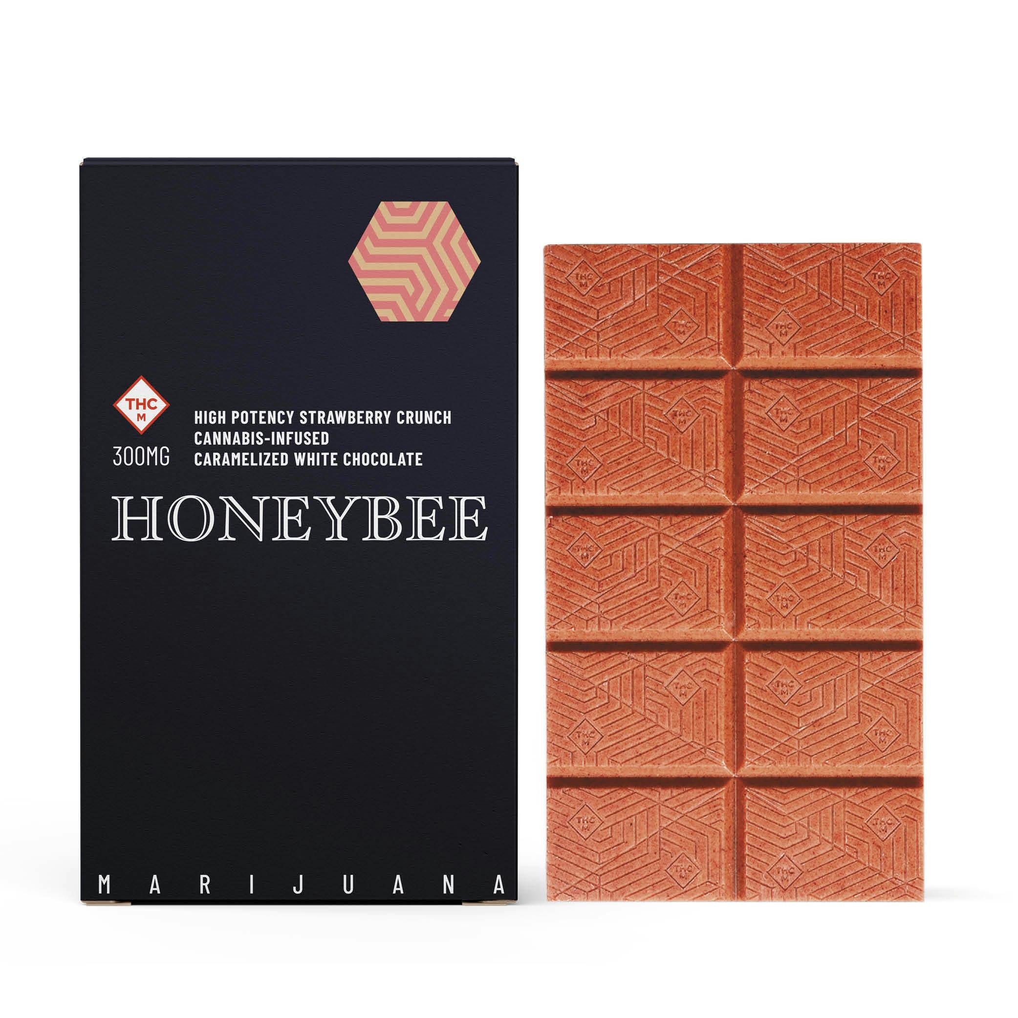 Strawberry Crunch Caramelized White Chocolate