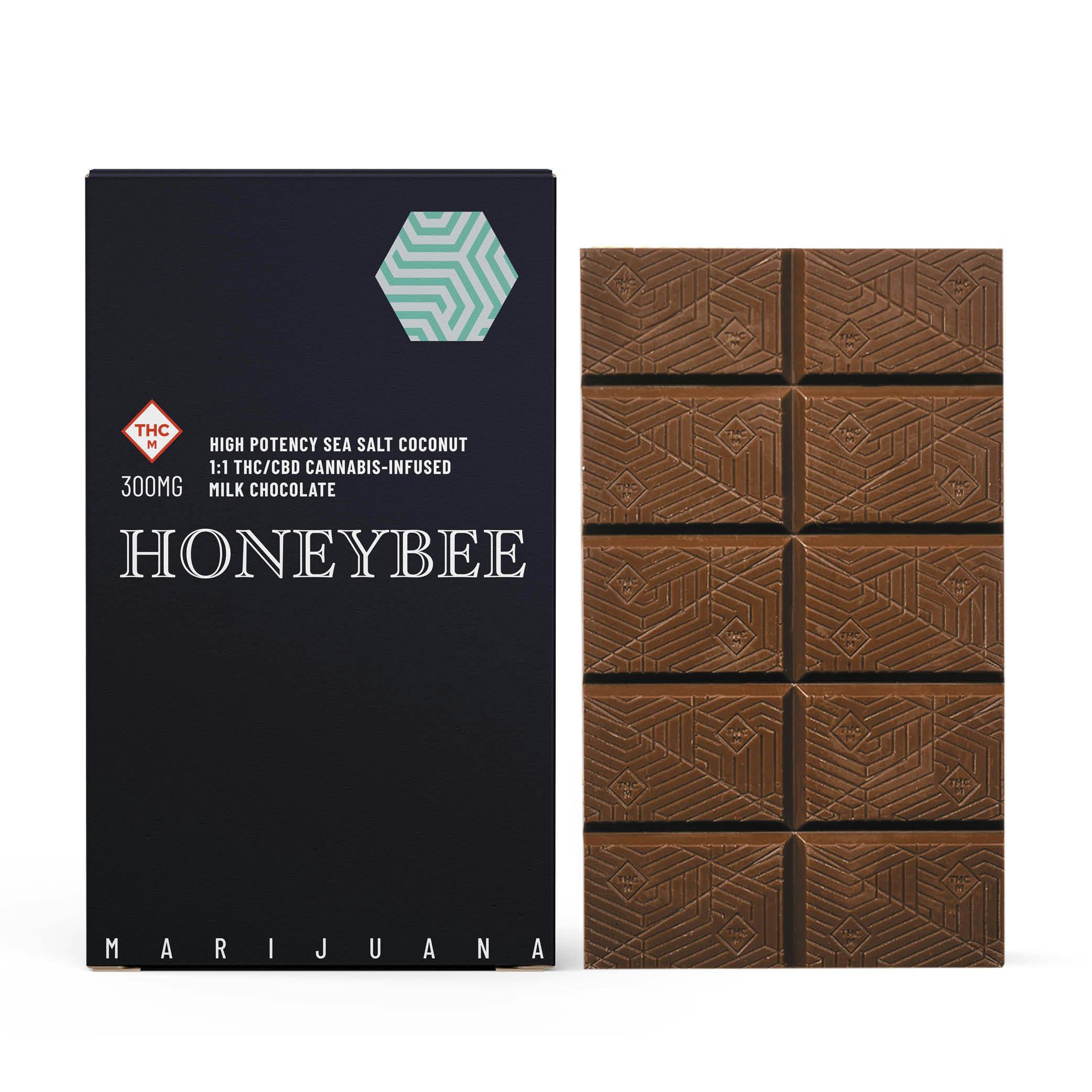 High Potency Sea Salt Coconut 1:1 Milk Chocolate