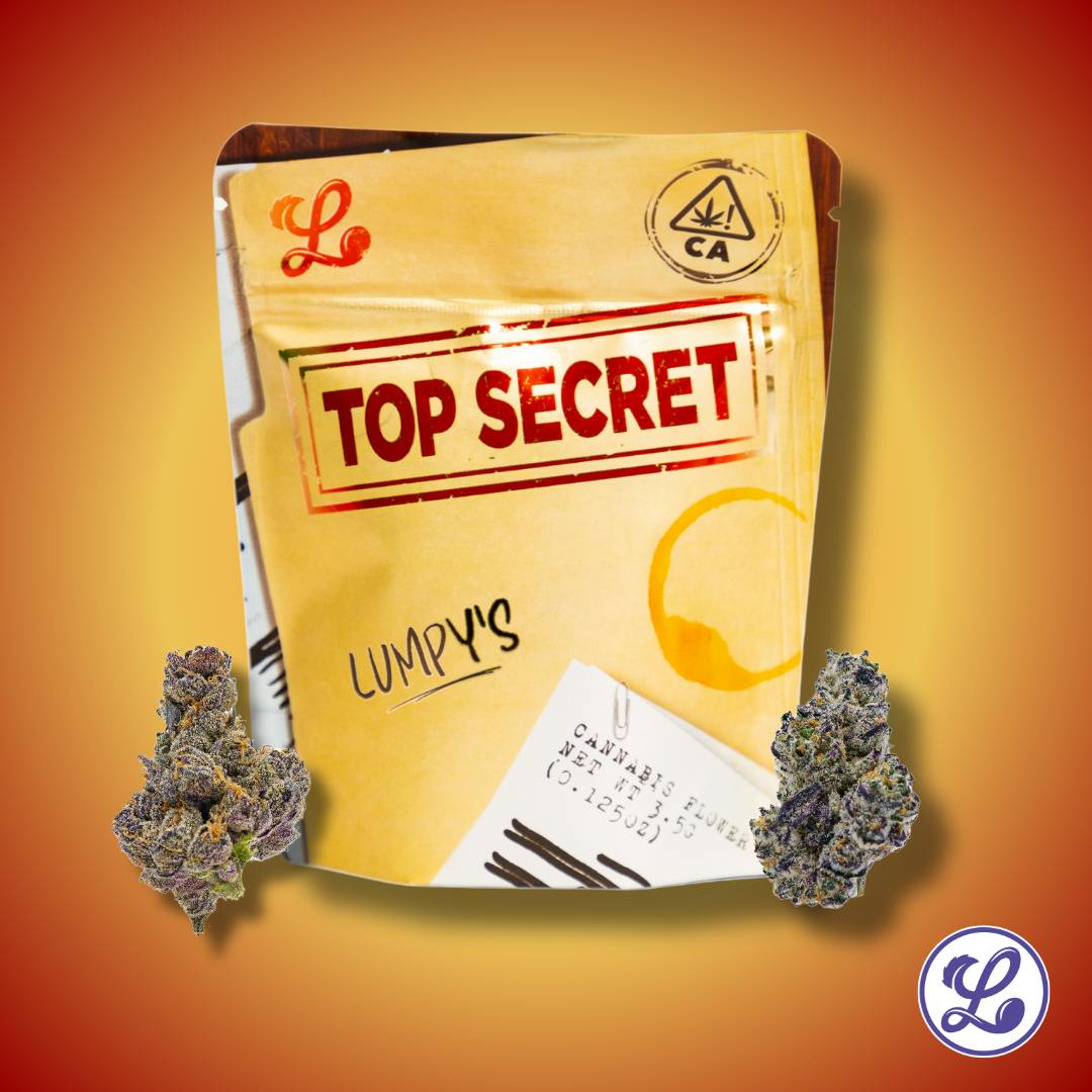 Lumpy's Flowers 347 3.5g Mylar Bag Lumpy's Flowers