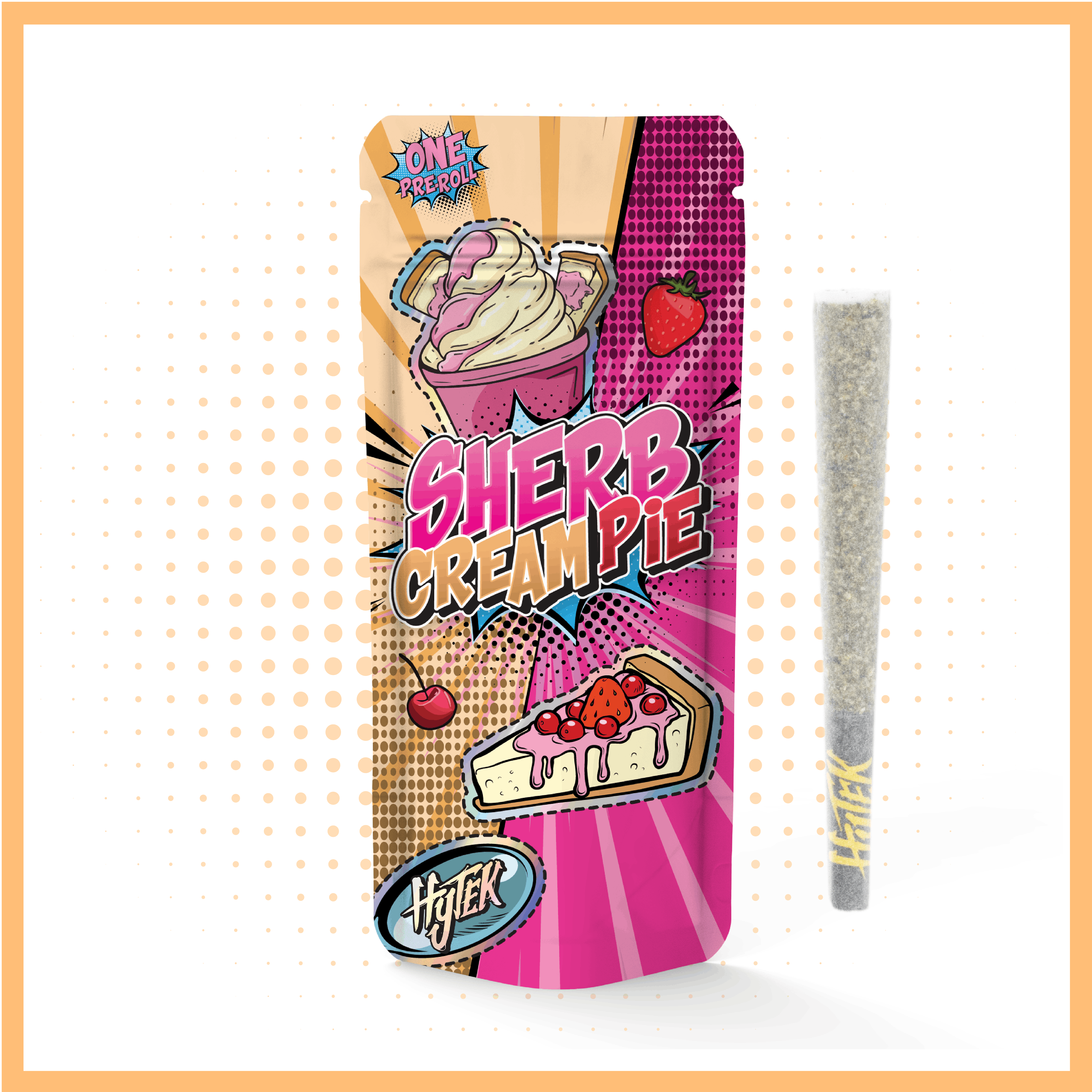 HYTEK SHERB CREAM PIE 1g PREROLL Hytek