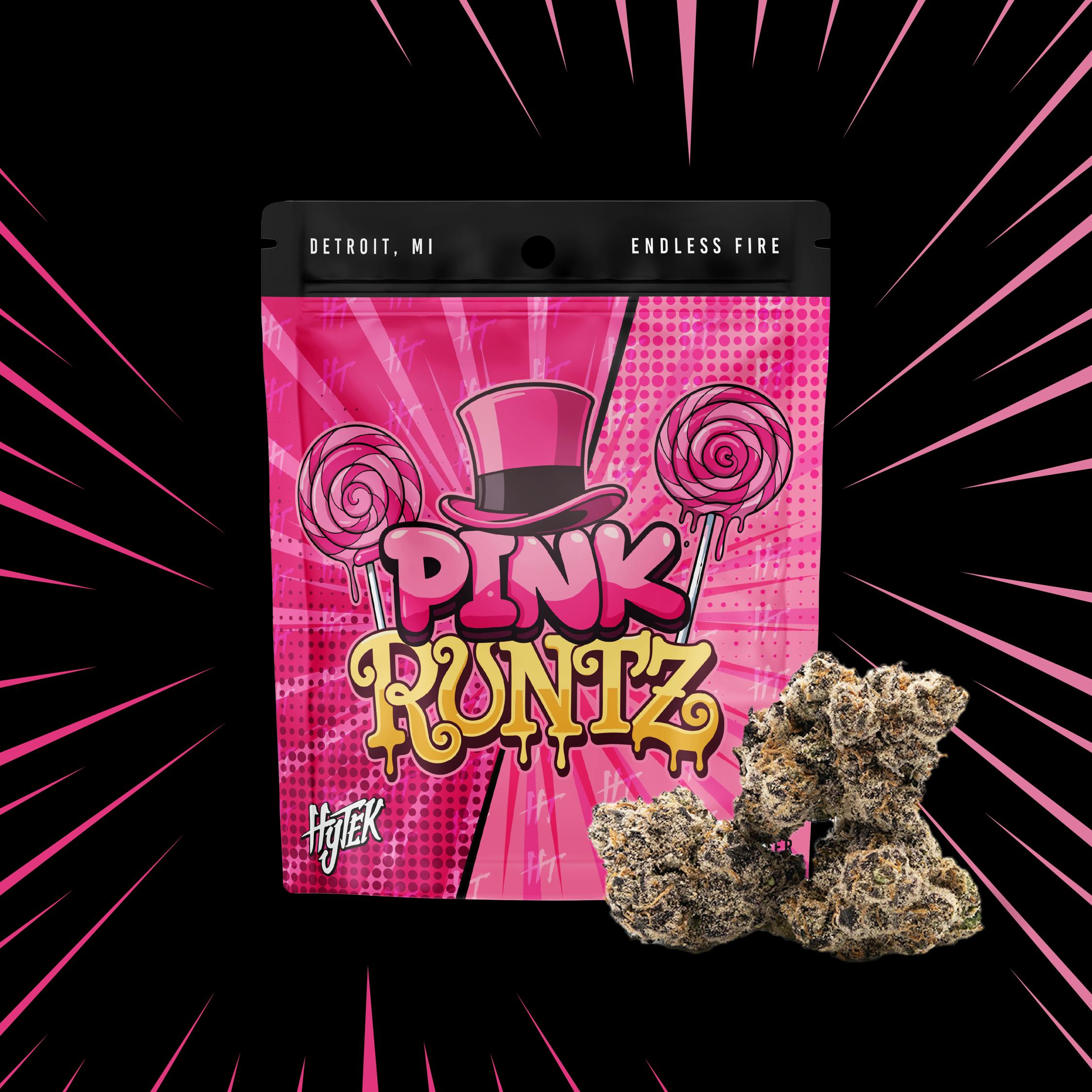 HYTEK | PINK RUNTZ | 1/8th PRE-PACK | 3.5g by Hytek