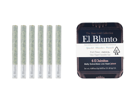 El Blunto by Albert Einstone's - Yacht-Master Punch (I) | .5g 6pk Hash Infused El Jointo | El Blunto by AE