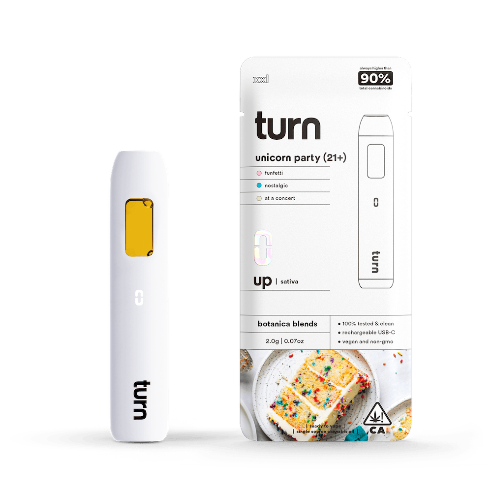 turn | Unicorn Party (21+) | Disposable | 2g