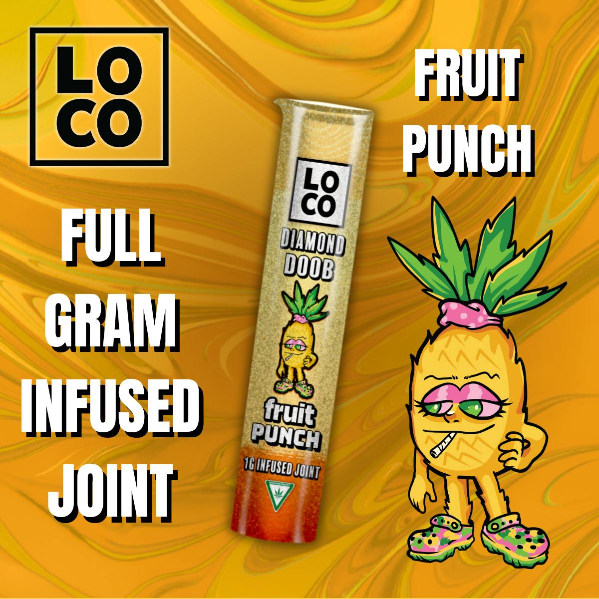 LOCO Infused Joint 1g – Fruit Punch