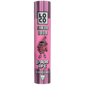 LOCO Infused Pre-roll - Grape Ape Diamond Doob