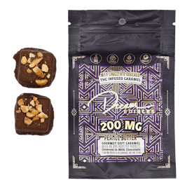 Dream Edibles - Peanut Butter, Milk Chocolate Covered 200mg
