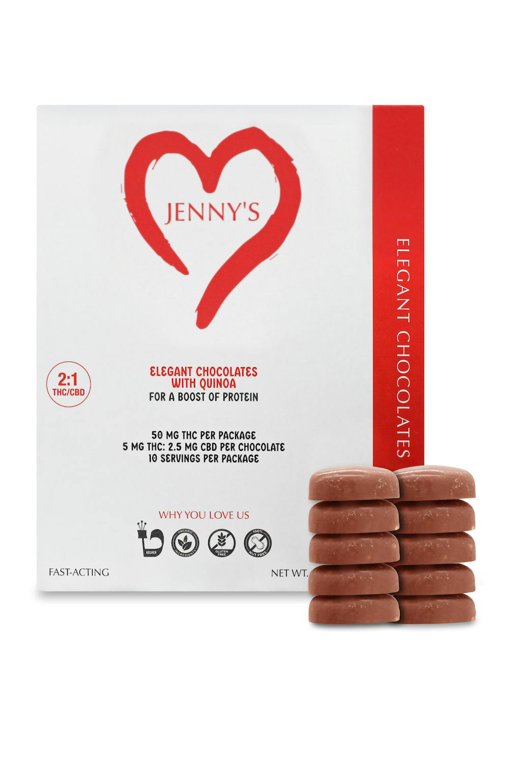 Jenny's Elegant Chocolates, A Nod To Decadence