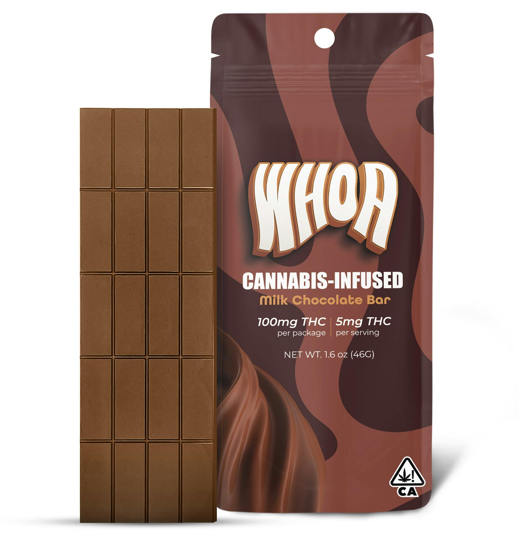 MILK CHOCOLATE BAR 100MG