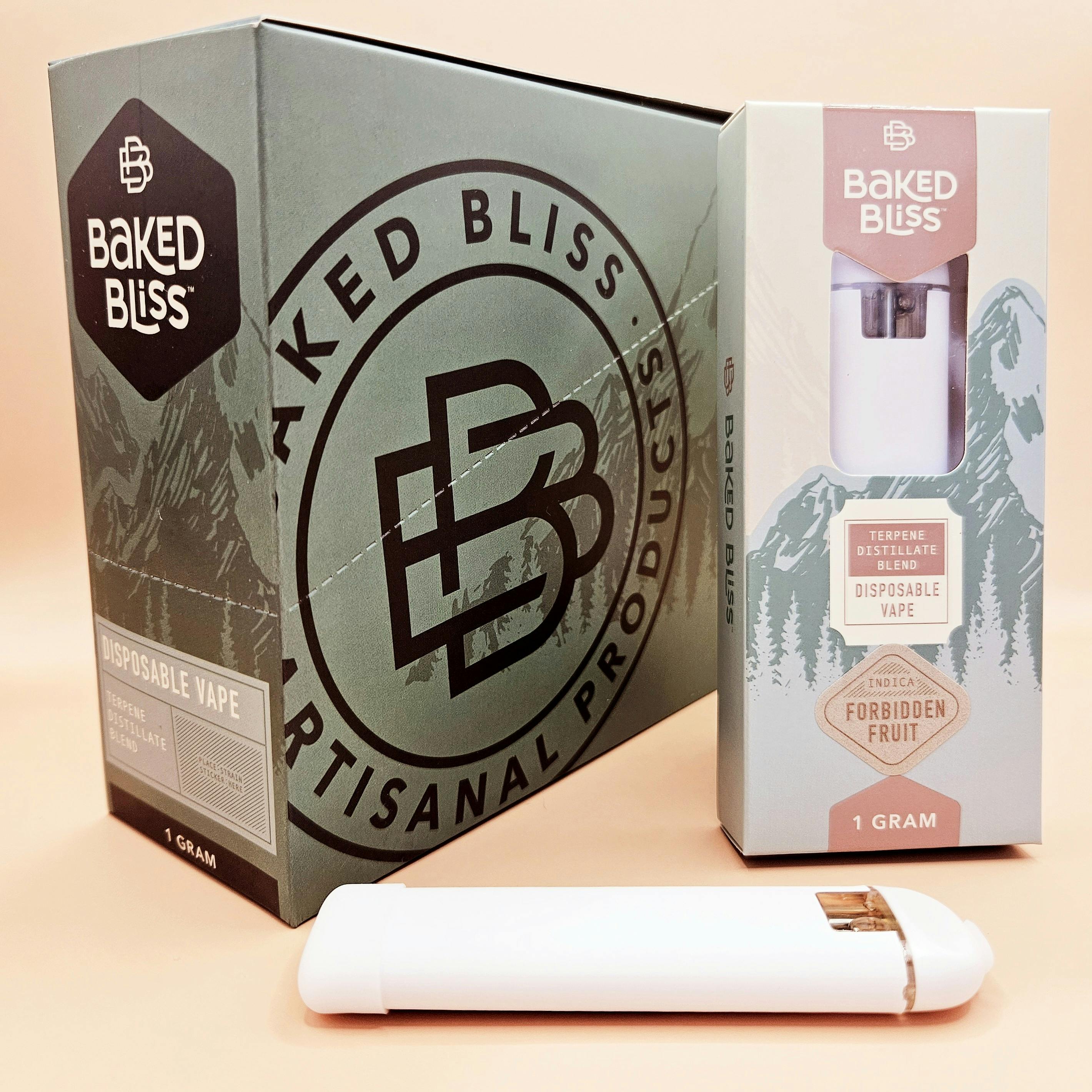 Baked Bliss Forbidden Fruit 1g Disposable by Baked Bliss Edibles