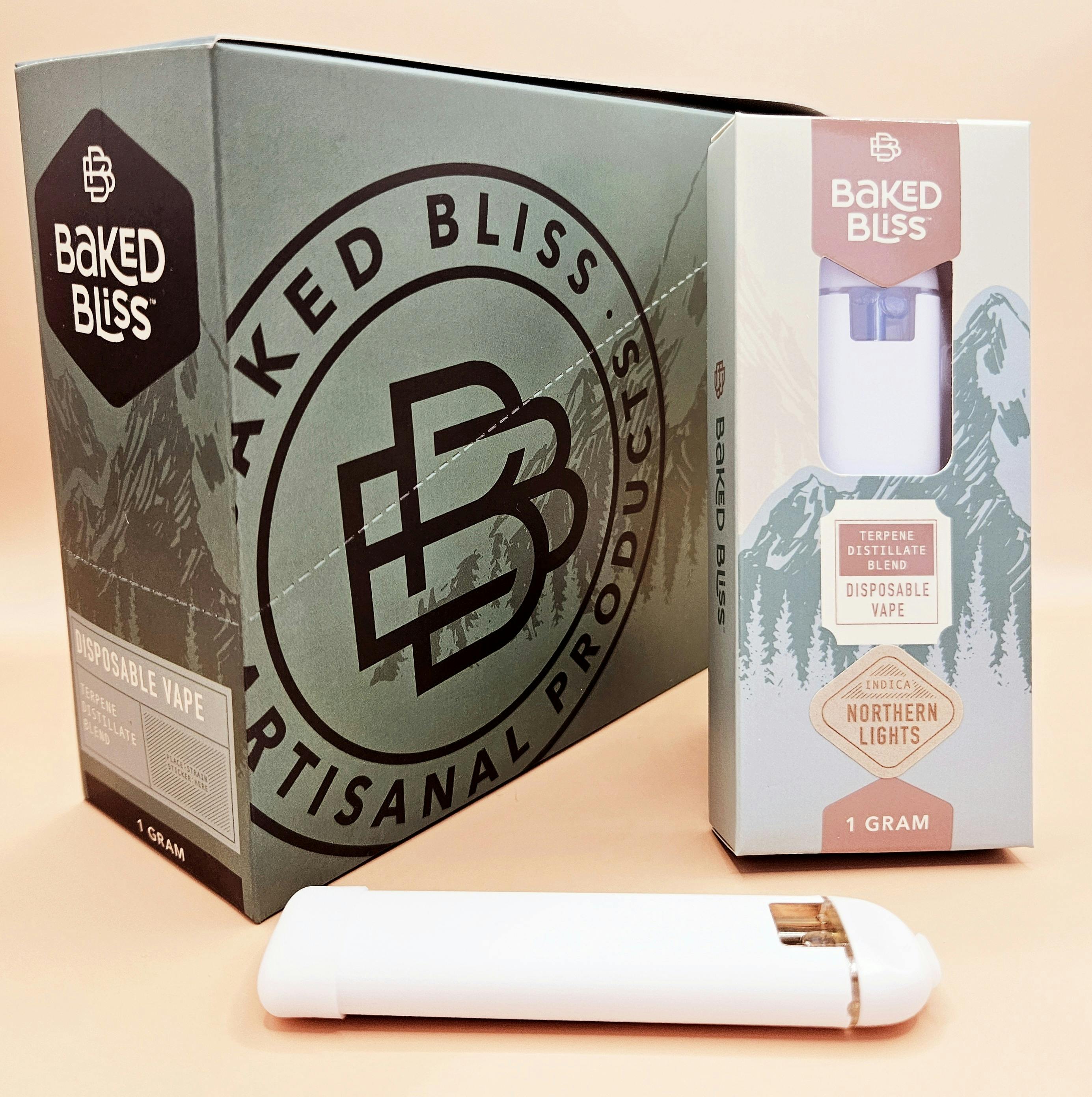 Baked Bliss Northern Lights 1g Disposable