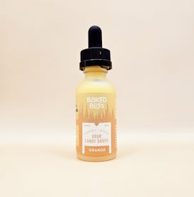 Baked Bliss 600mg Orange Sour Candy Drops