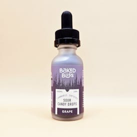Baked Bliss 600mg Grape Sour Candy Drops
