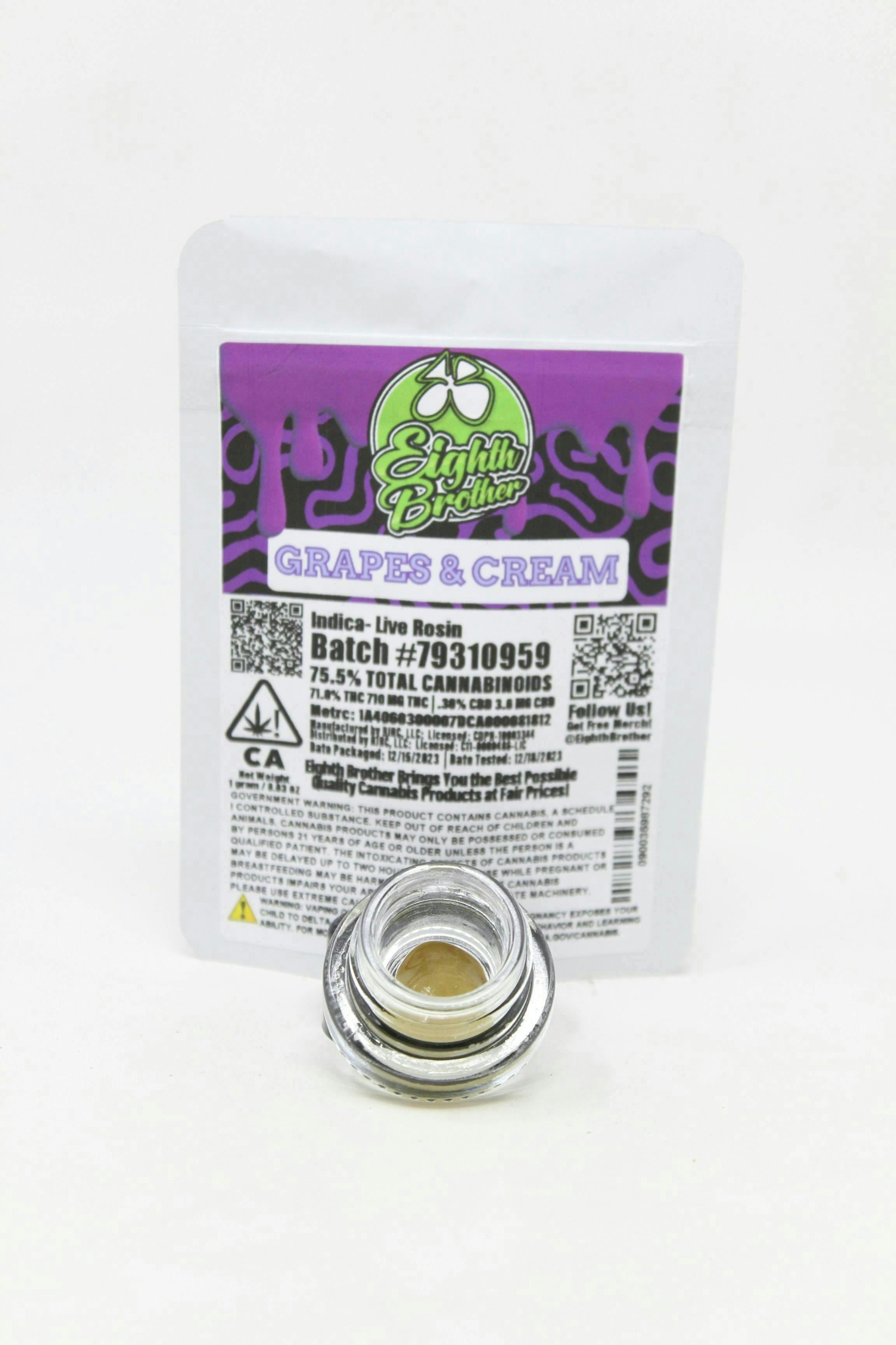 Eighth Brother — Grapes & Cream