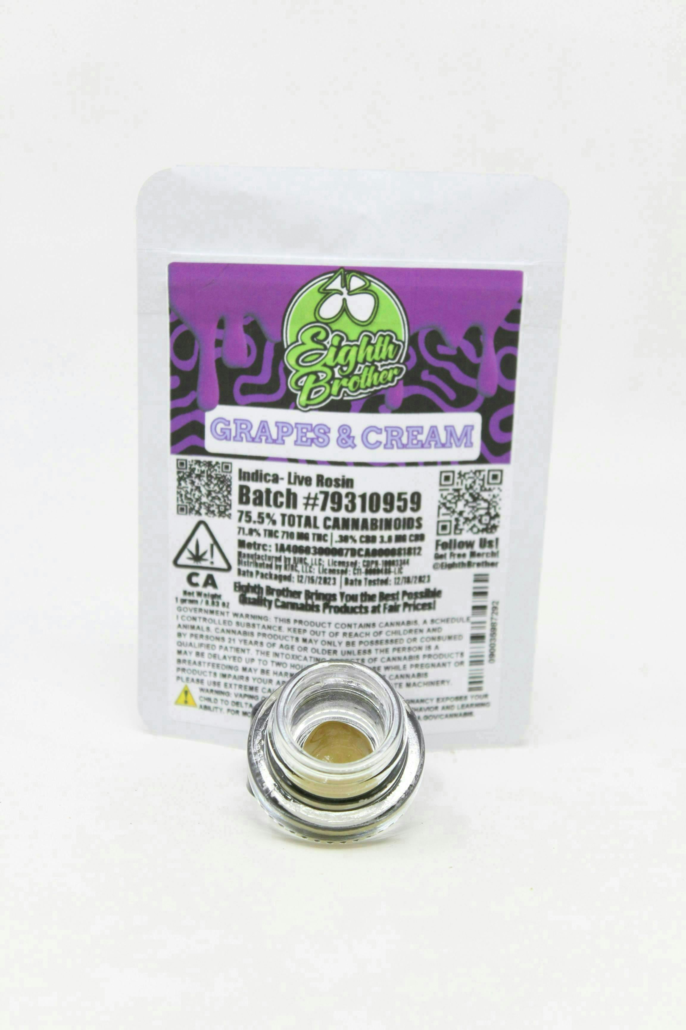Eighth Brother — Grapes & Cream