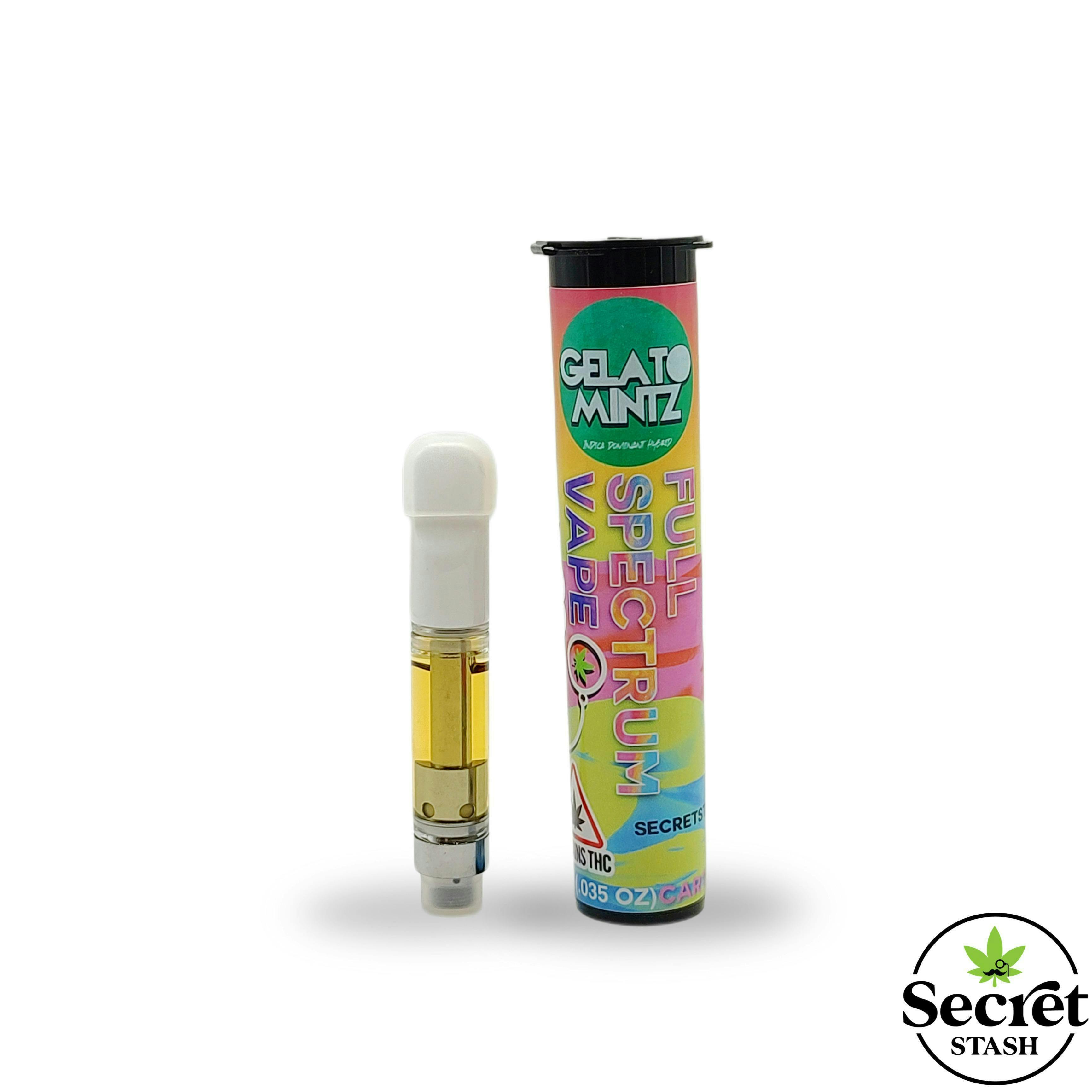 Secret Stash | Cured Resin Cart | Gelato Mintz | 1g by Secret Stash