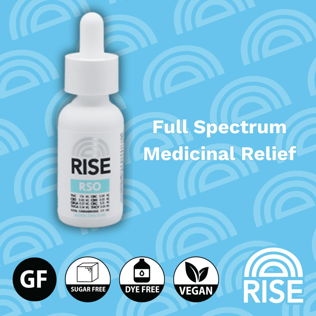 RISE RSO Tincture – 200MG at Kush Kabana