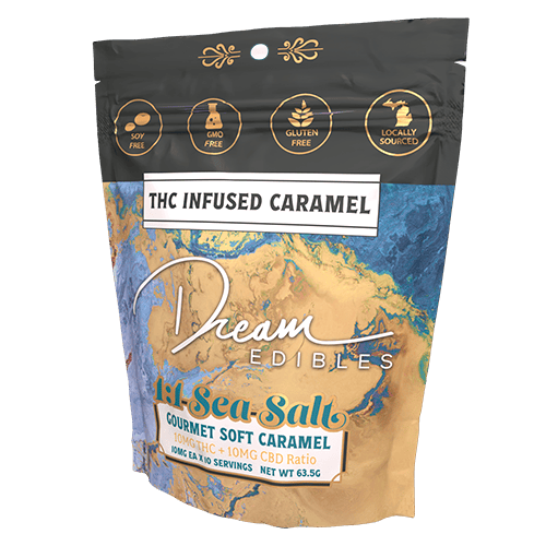 Dream Edibles - Sea Salt 1:1 Multipack (10mg x 10 units) by Dream Edibles