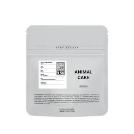 - ANIMAL CAKE - 3.5G White Label Mylar