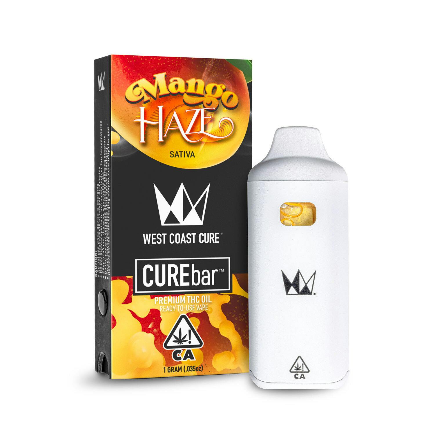 Mango Haze AIO CUREbar - 1g - West Coast Cure