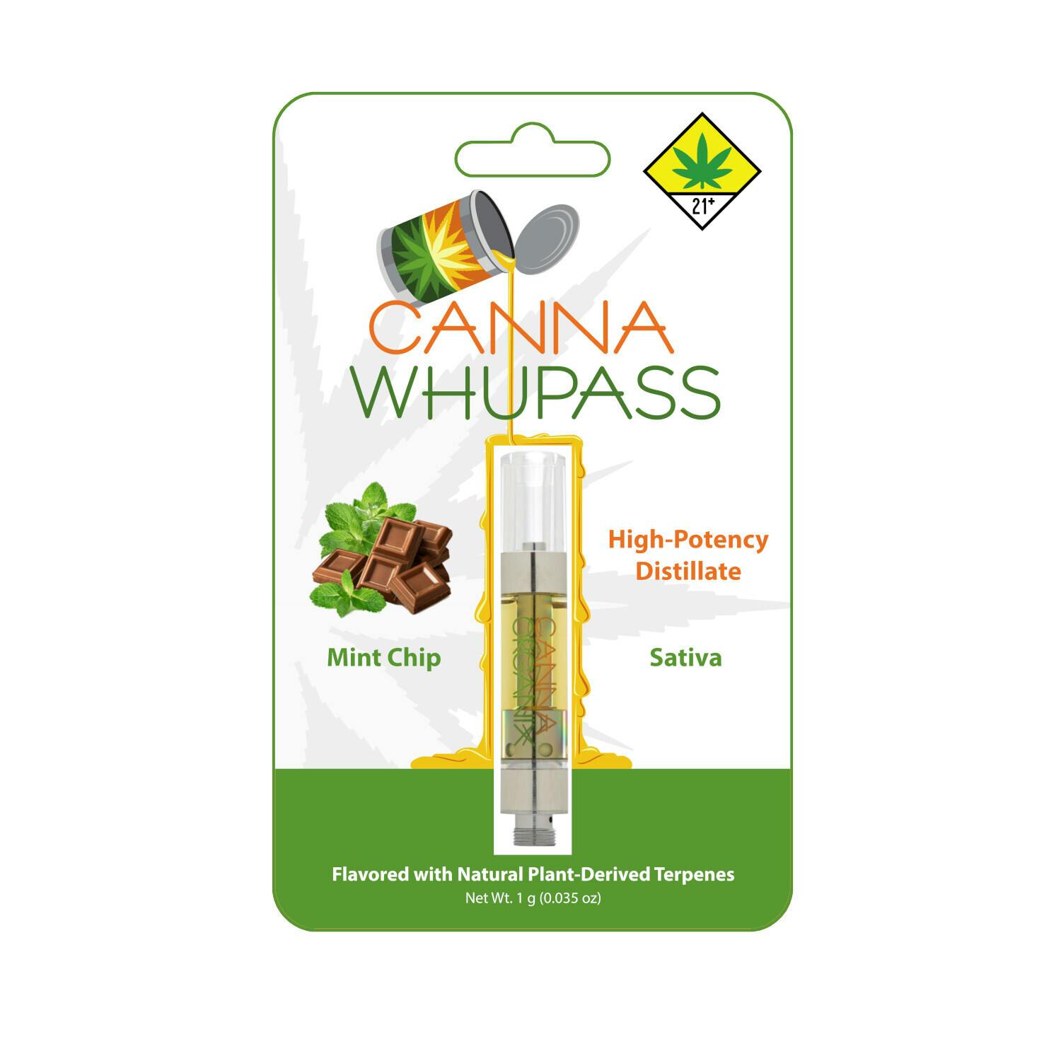 Mint Chip | Canna Whupass | Vape Cartridge | 1g by Canna Organix