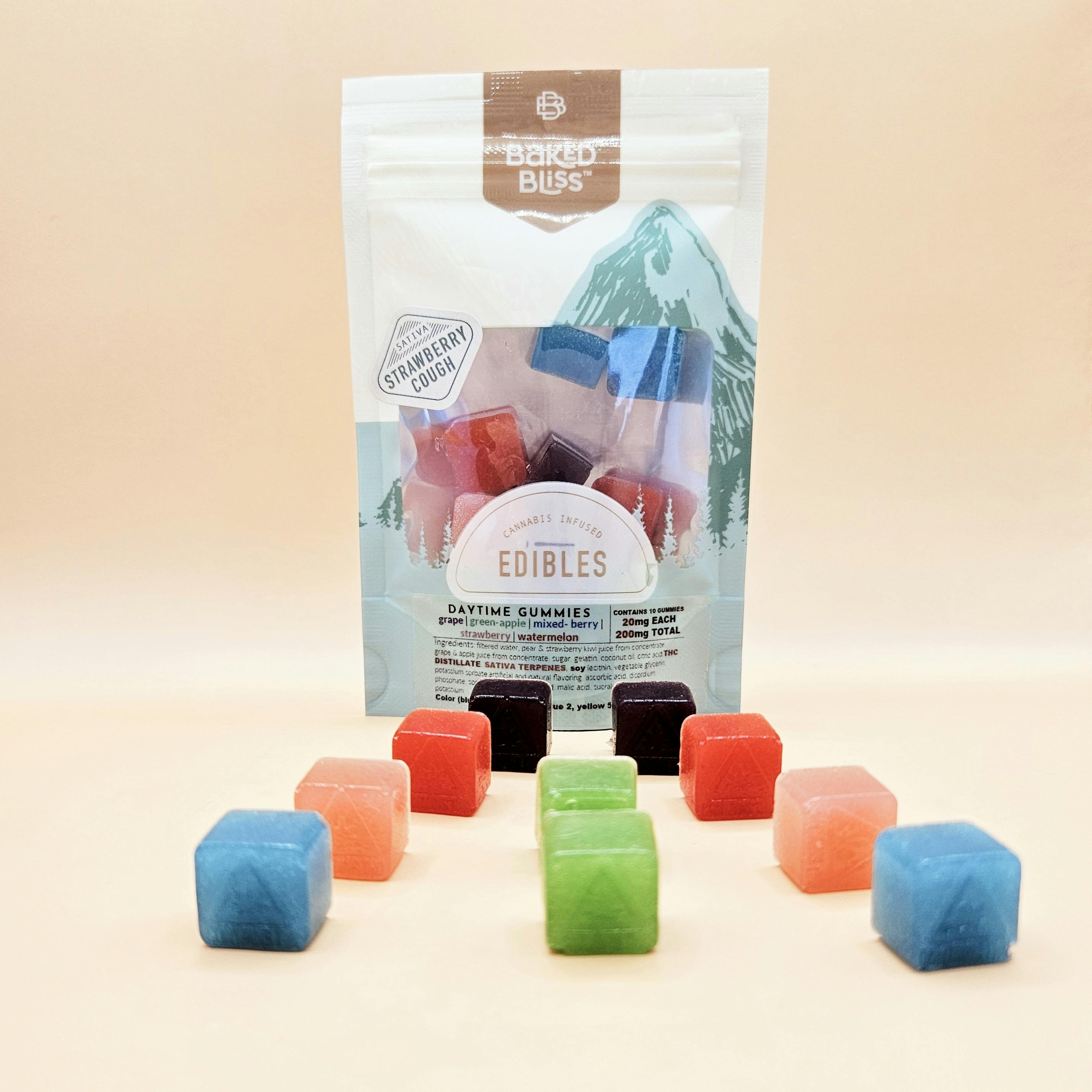 Baked Bliss 200mg Day-Time Gummies by Baked Bliss Edibles
