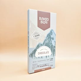Baked Bliss 1000mg Milk Chocolate Bar