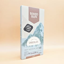 Baked Bliss 2000mg Milk Chocolate Bar