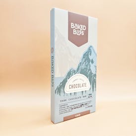 Baked Bliss 500mg Dark Chocolate Bar