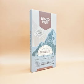 Baked Bliss 1000mg Dark Chocolate Bar