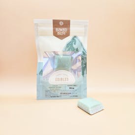 Baked Bliss 50mg Sour Green Rush Fruit Chew