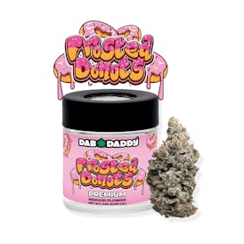 Frosted Donuts 3.5g- Dab Daddy® INDICA Premium Indoor Flower