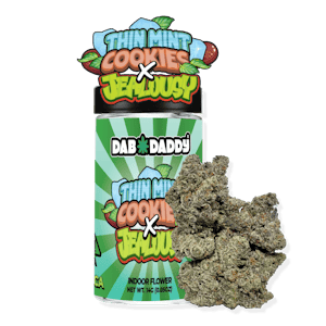 Dab Daddy Ⓡ - Dab Daddy - Flower - Thin Mint Cookies x Jealousy - 14G