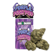 Dab Daddy | Purple Push Pop x Cap Junky | Flower Dab Daddy® 14g