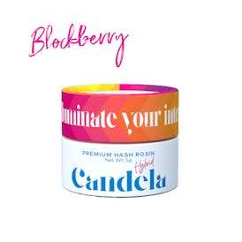 Candela Blockberry 1G Solventless Live Rosin