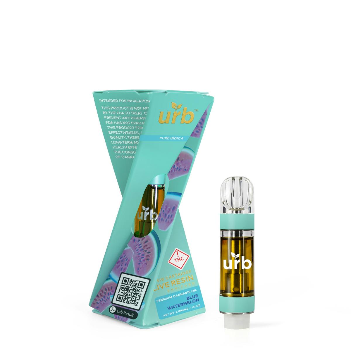 Urb - 2g Cartridge - Blue Watermelon