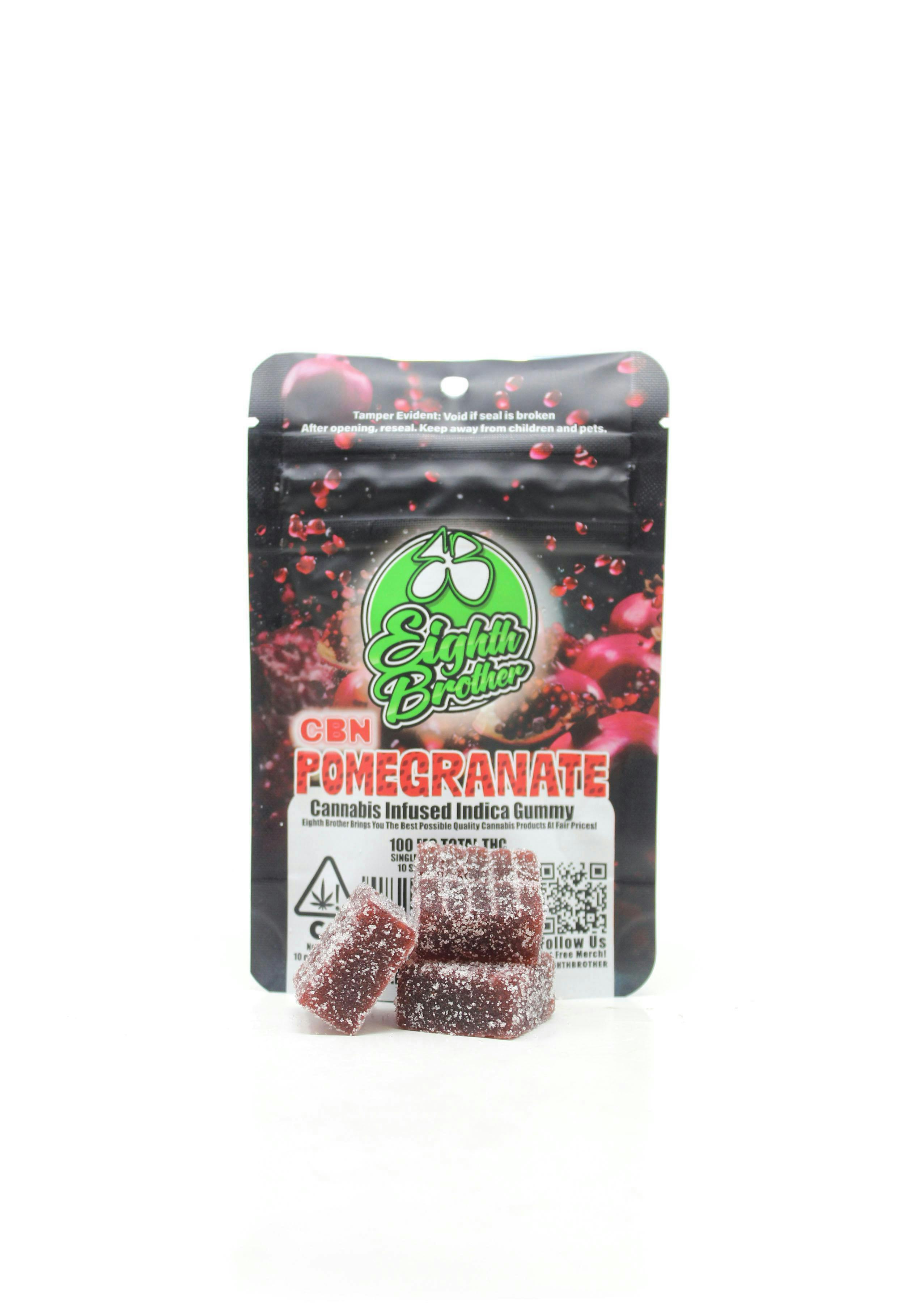 Cut Dose Cbn Pomegranate Gummies