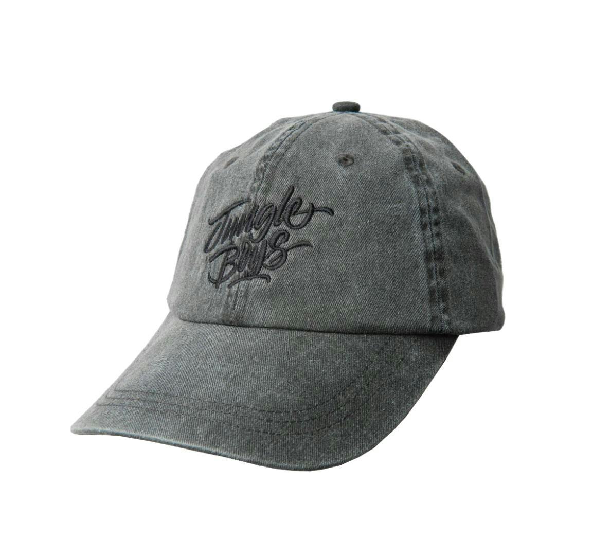 Jungle Boys Clothing | Stacked Dad Cap (Distressed/Black)