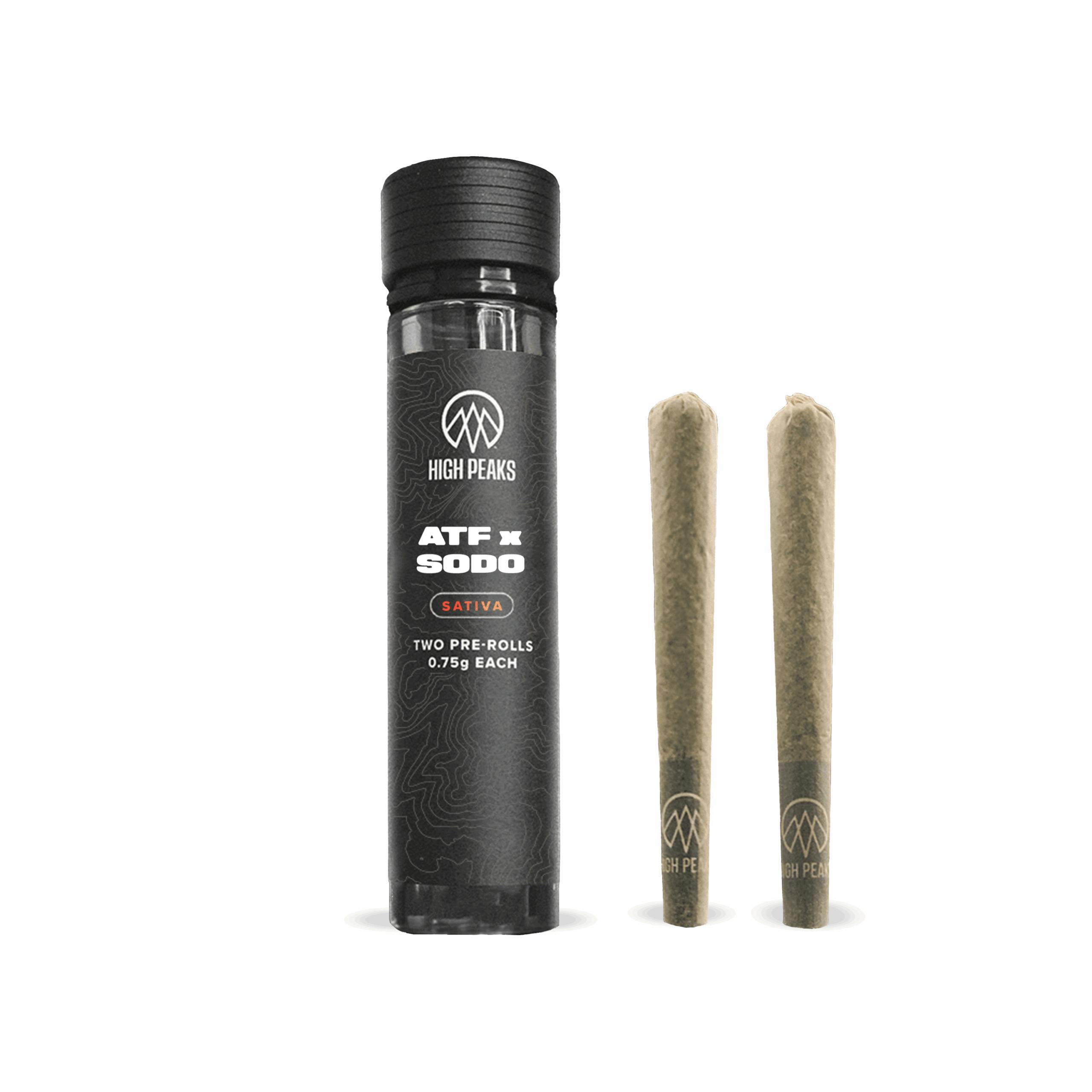 ATF x SODO | Joints | 0.75g ea | 2pk by High Peaks